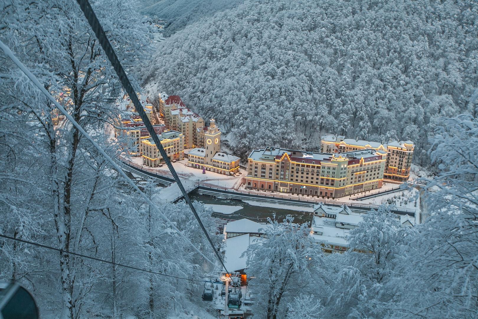 роза хутор отели и гостиницы